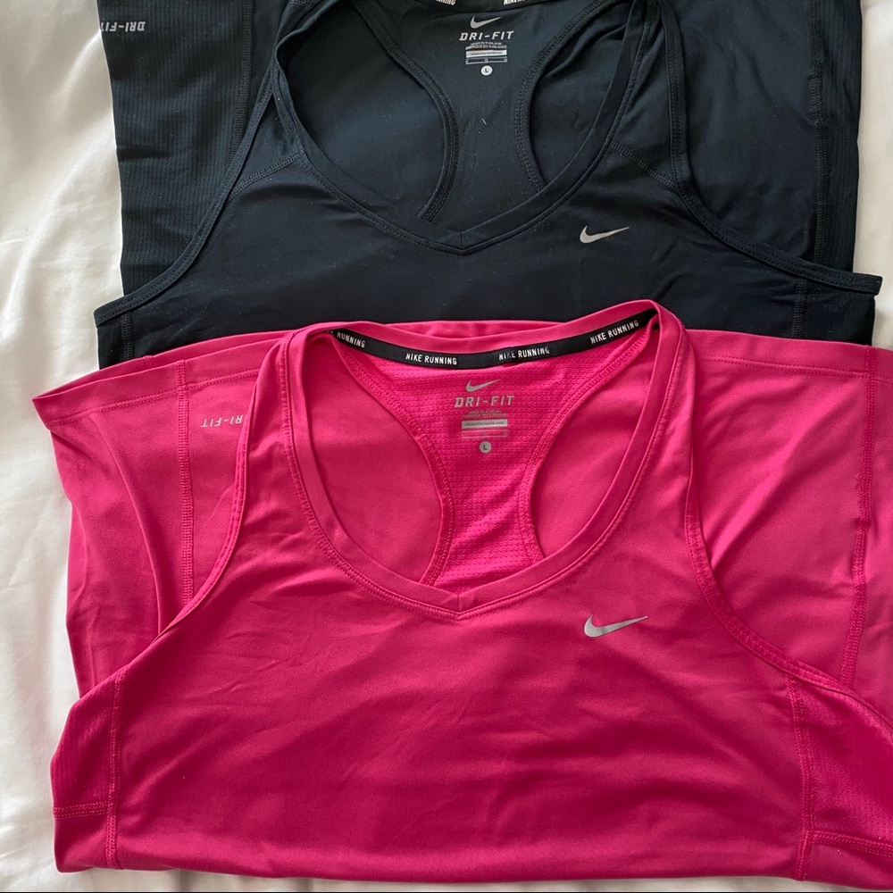Nike Dri-Fit Racerback Tank- 2 pack